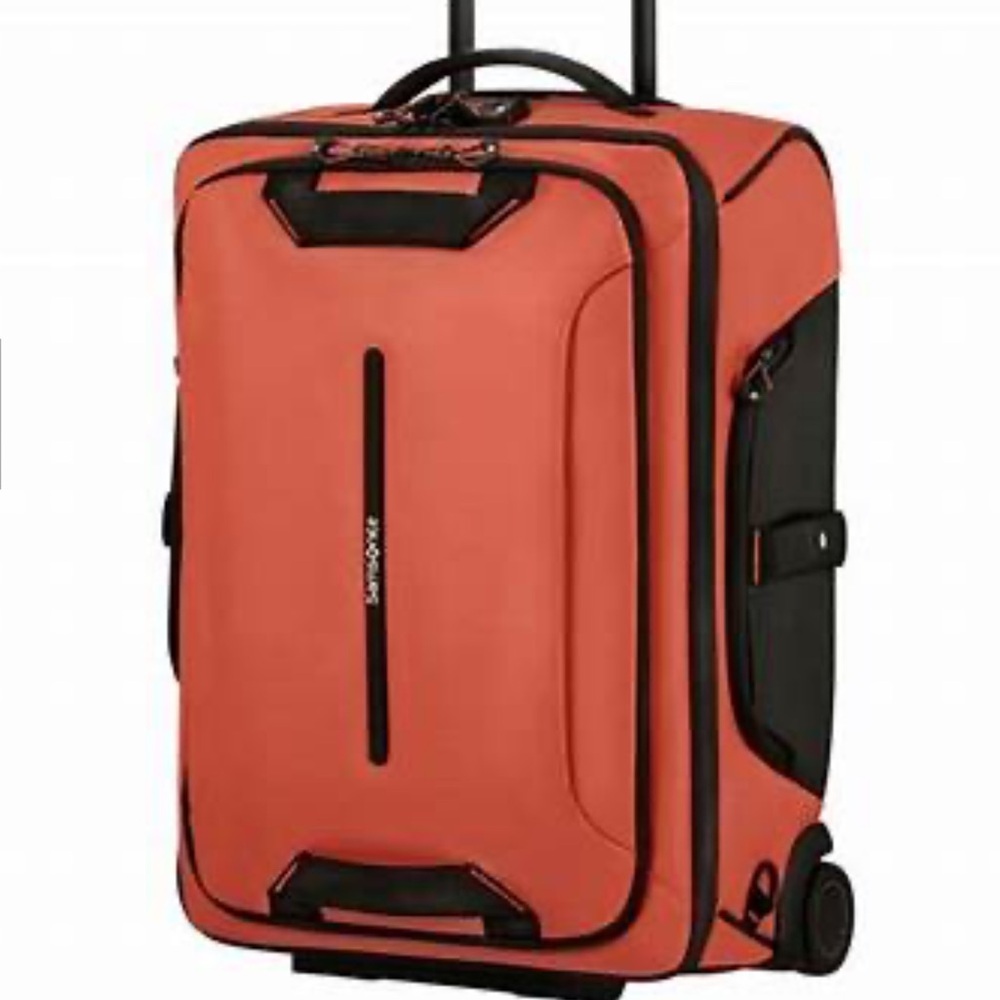 Samsonite Ecodiver 21" Expandable Tilt Carry-On Duffle  CLAY ORANGE NWT